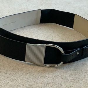 Chico’s Black Leather Belt